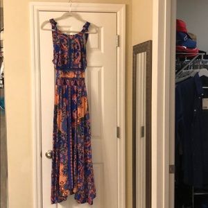 Multicolored maxi dress